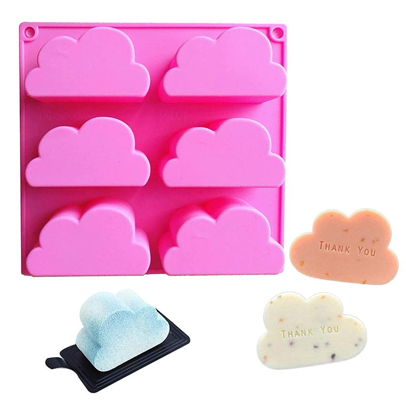 Soap Making Book - New Cloud Silicone Mold For Soap