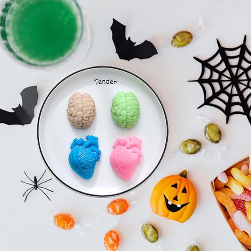 Soap Making Ideas - Human Brain And Heart Silicone Molds