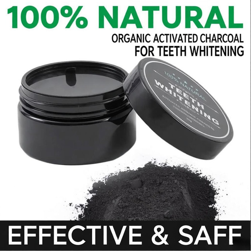 Activated Charcoal Powder - Natural Activated Charcoal Coconut Shell Teeth