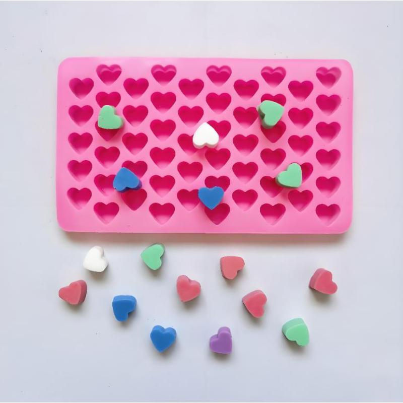 55 Grids Heart Silicone Cake M - Soap Making Name review and price