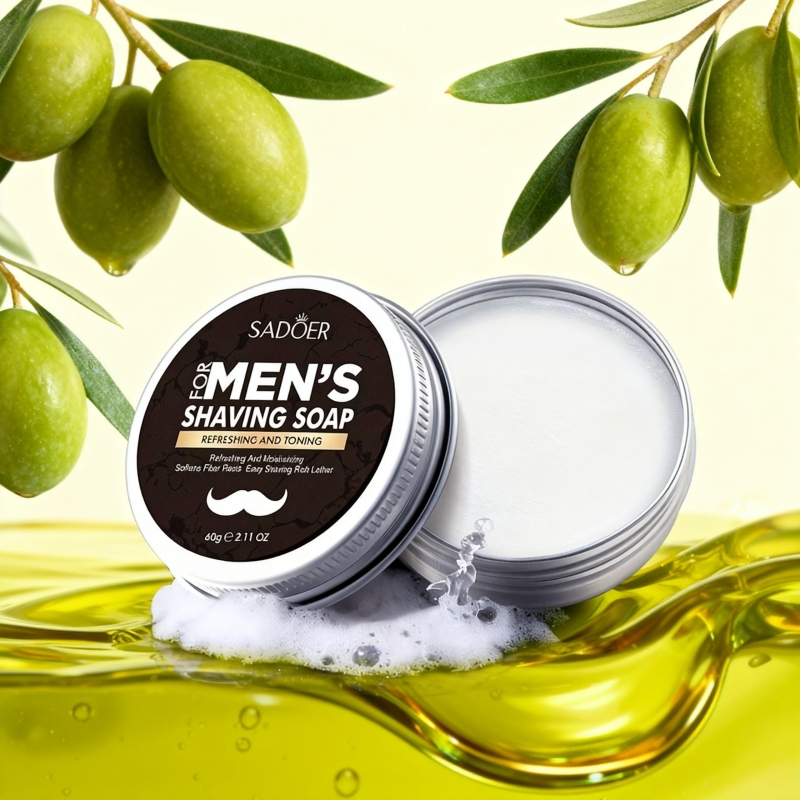 Men's Shaving Soap, Containing - Soap Making Olive Oil review and price