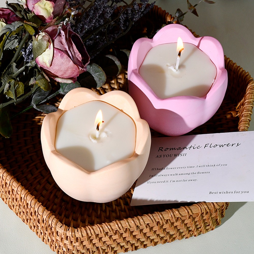 Tulip Candle Holder Silicone M - Soap Making Book review and price