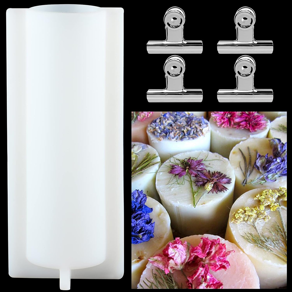 Big Cylinder Tube Soap Mold wi - Soap Making Book review and price