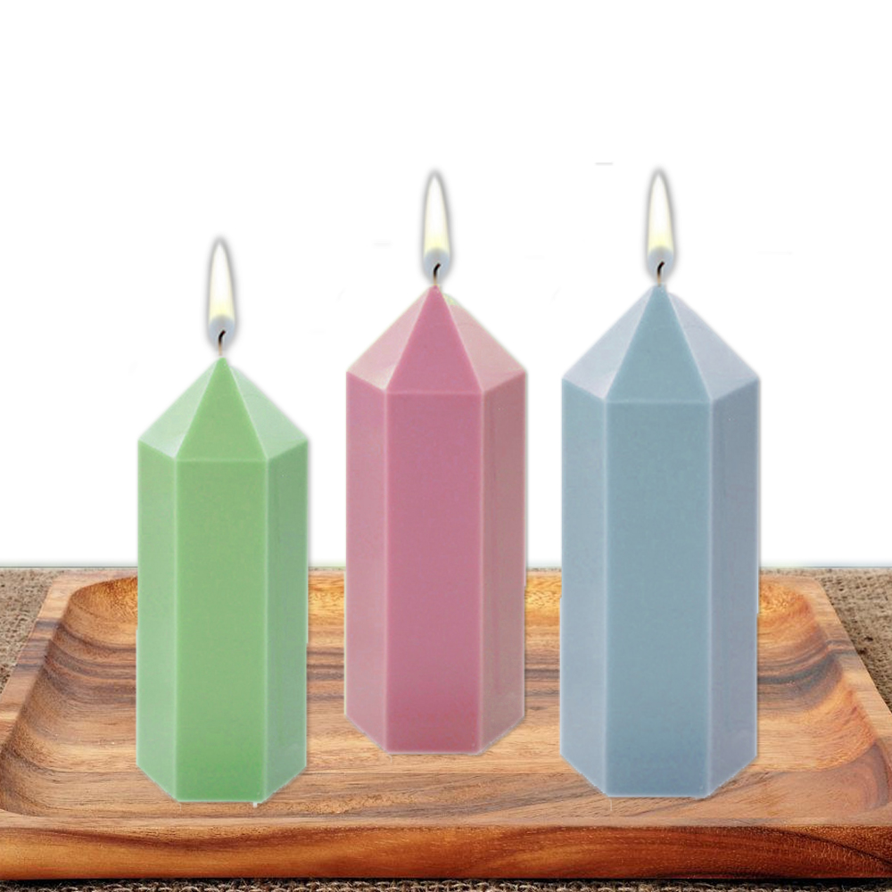 3D Hexagonal Column Candle Mol - Soap Making For Beginners review and price