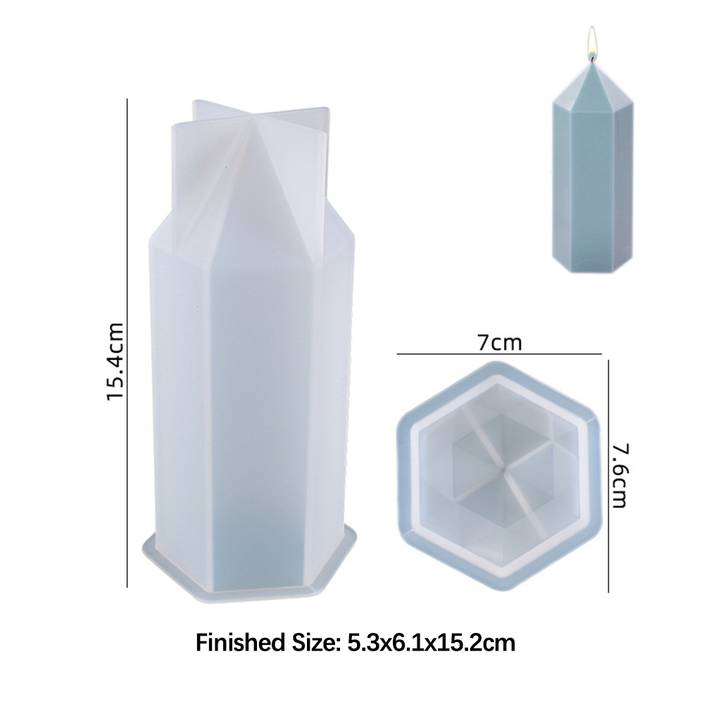 3D Hexagonal Column Candle Mol - Soap Making For Beginners review and price