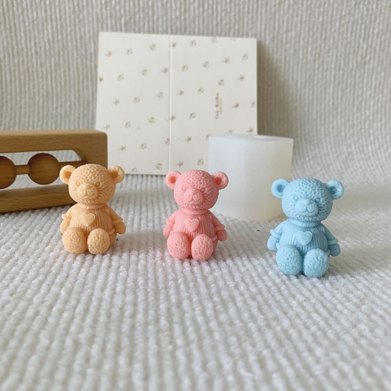 Mini Love Bear Candle Silicone - Soap Making For Beginners review and price