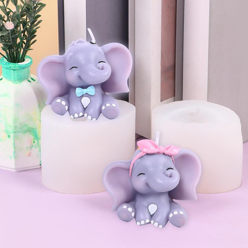 Cute 3D Elephant Silicone Cand - Soap Making Name review and price