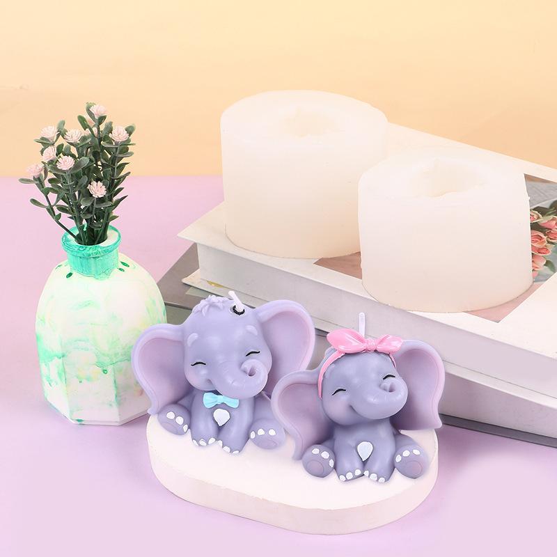 Cute 3D Elephant Silicone Cand - Soap Making Name review and price