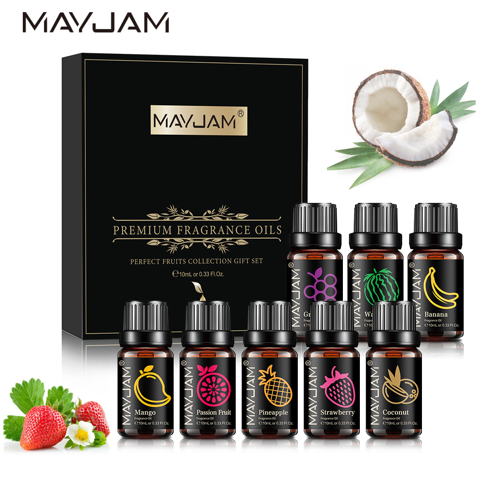 MAYJAM Fragrance Oils Set 8pcs - Soap Making Book review and price