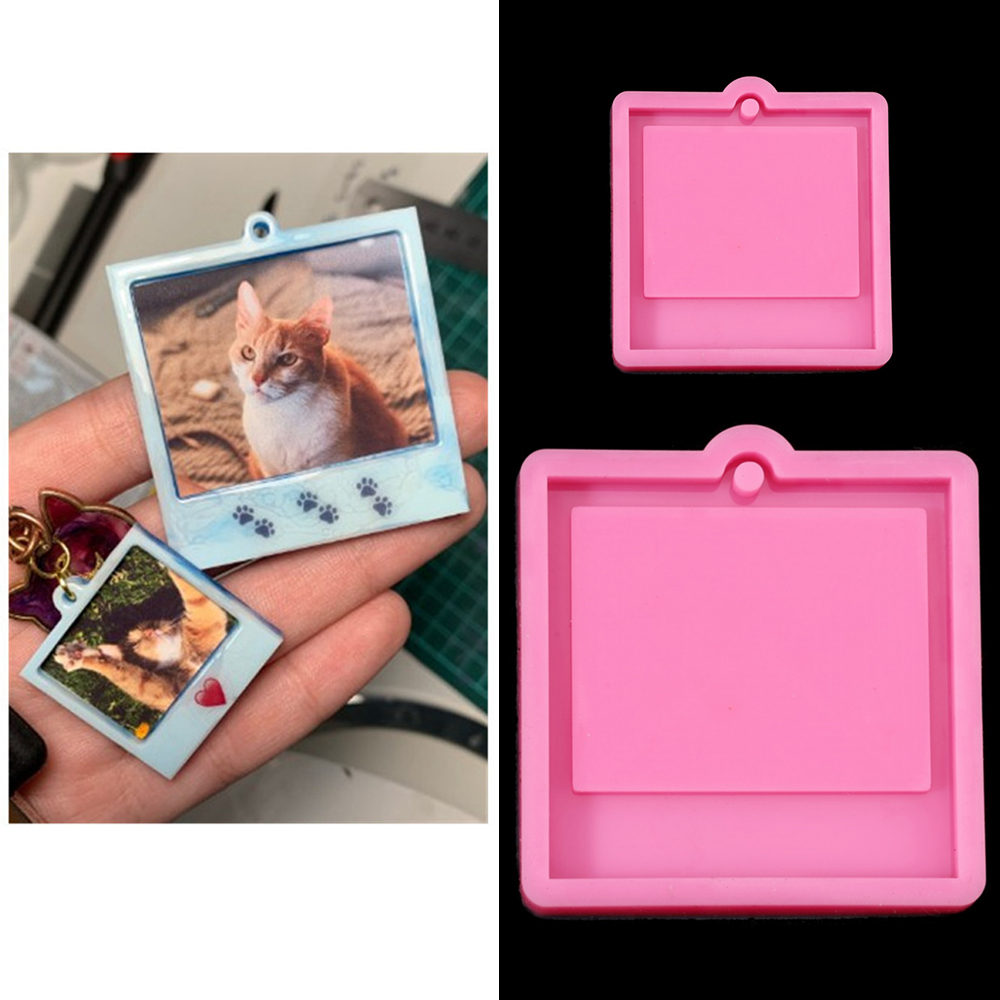 Photo Frame Epoxy Resin Keycha - Soap Making Name review and price