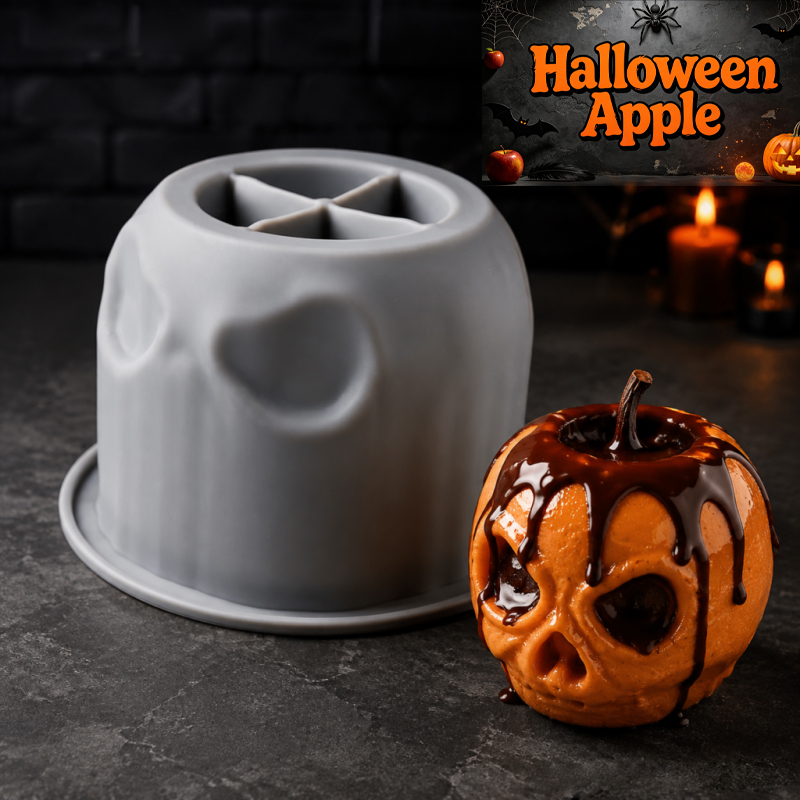 Halloween skull apple silicone - Soap Making For Beginners review and price