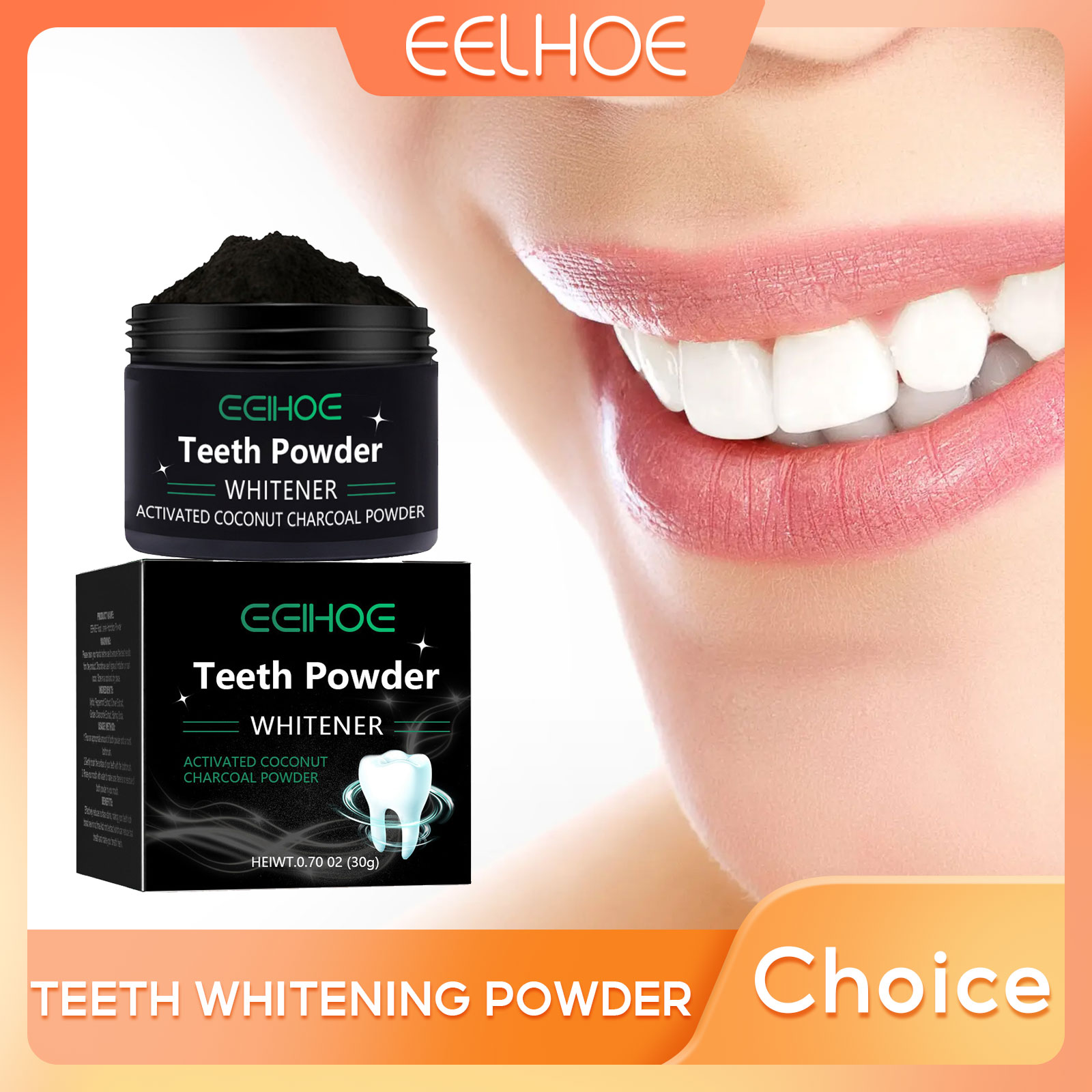 EELHOE Charcoal Powder for Tee - Activated Charcoal Powder review and price