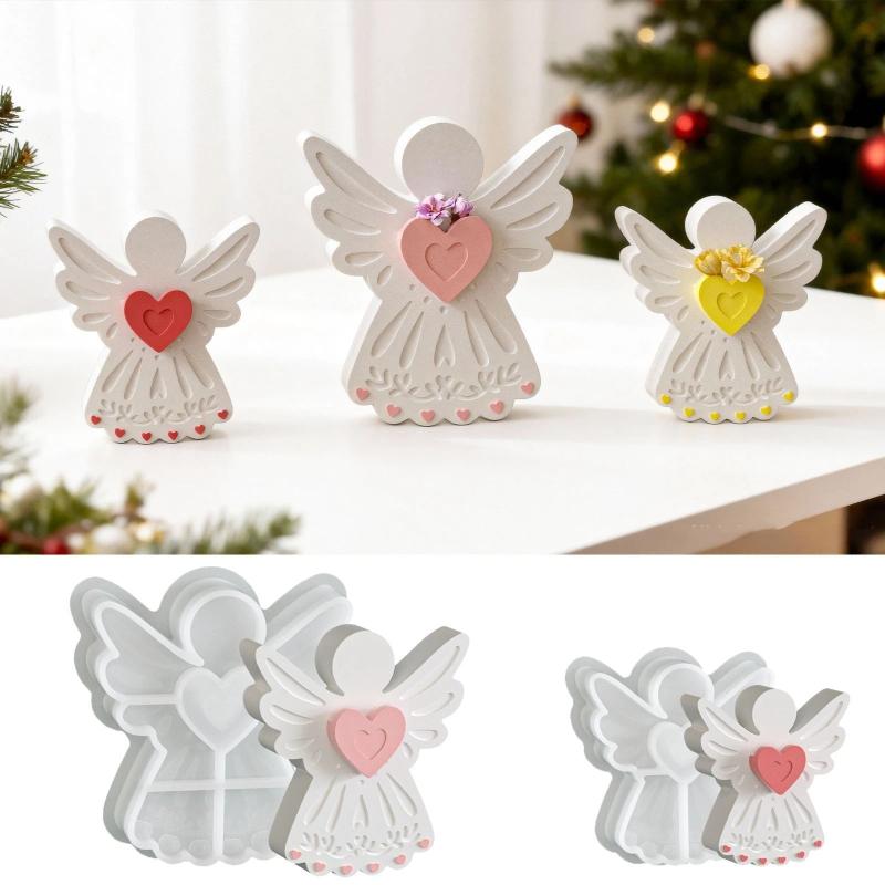 Love Angel Gypsum Mold Candle  - Soap Making Name review and price