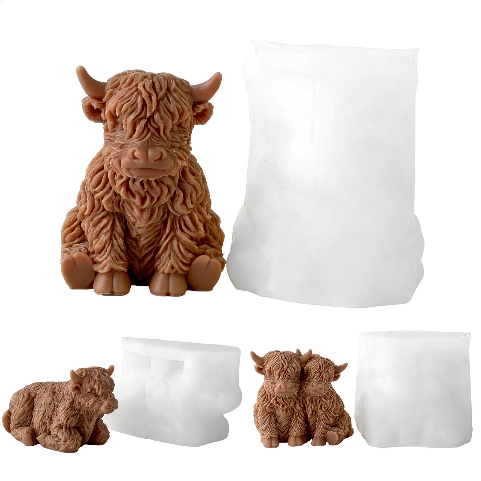 Highland Cow Silicone Mold Reu - Soap Making For Beginners review and price