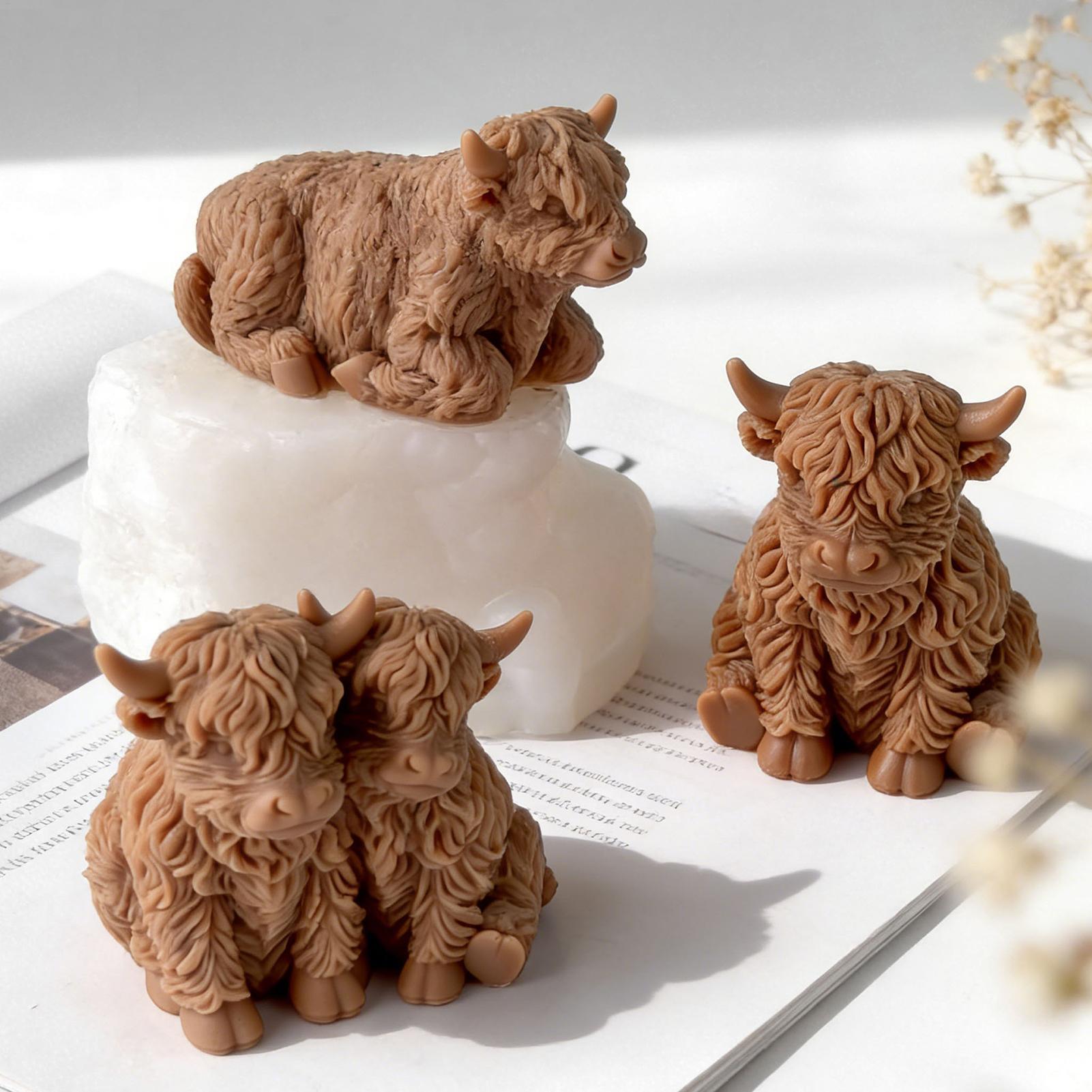Highland Cow Silicone Mold Reu - Soap Making For Beginners review and price