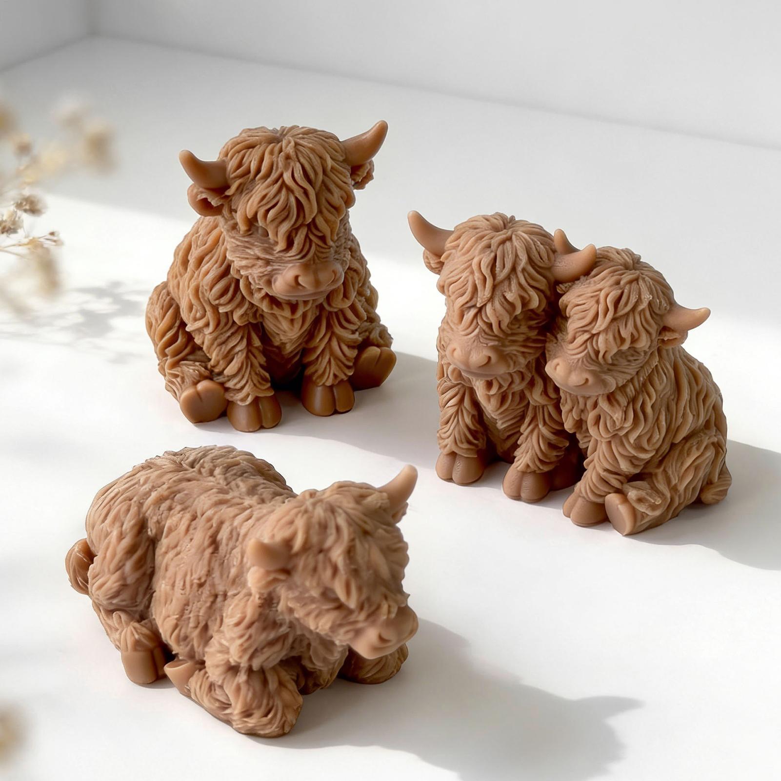 Highland Cow Silicone Mold Reu - Soap Making For Beginners review and price