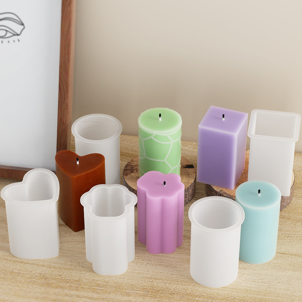 Geometry Column Silicone Mold  - Soap Making For Beginners review and price