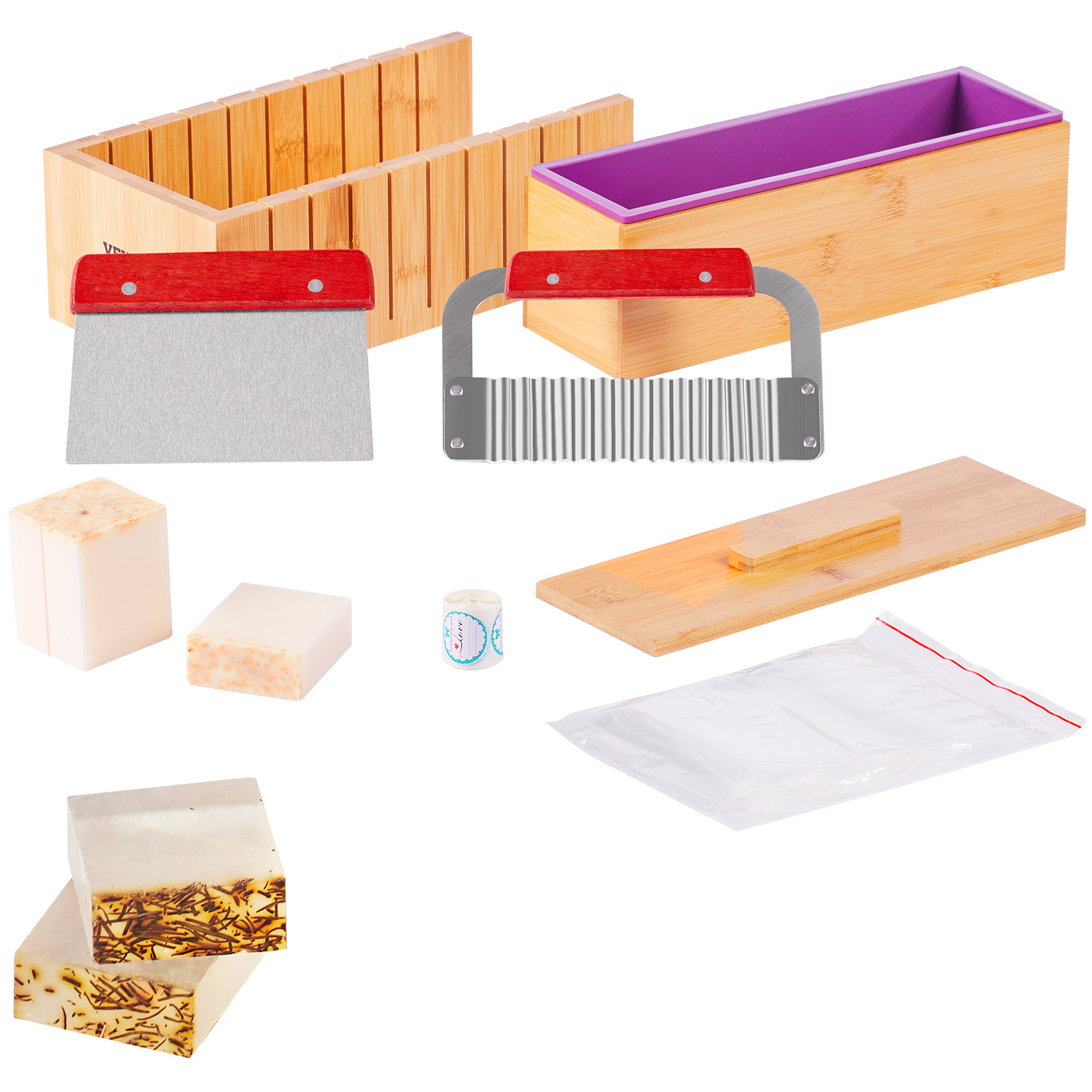 VEVOR Soap Making Kit Bamboo C - Soap Making Book review and price