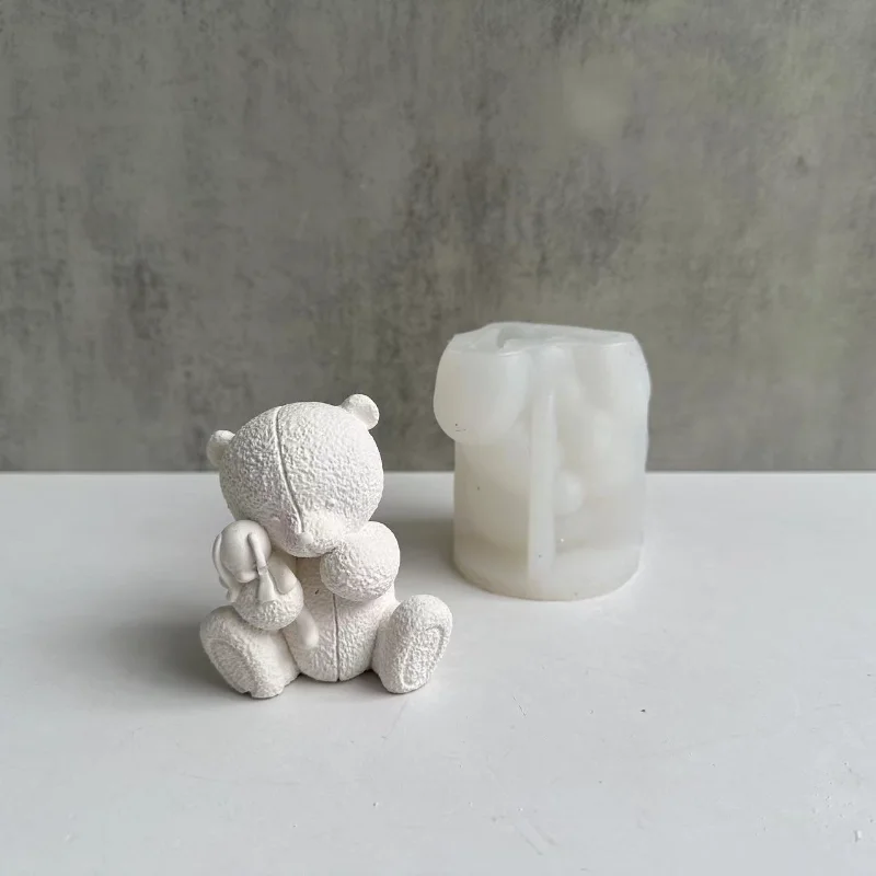 Woven Bear Candle Silicone Mol - Soap Making For Beginners review and price